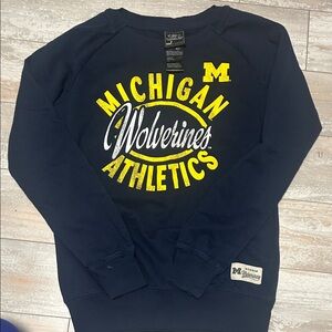 Michigan Wolverines Girls Crew neck Size Large 14